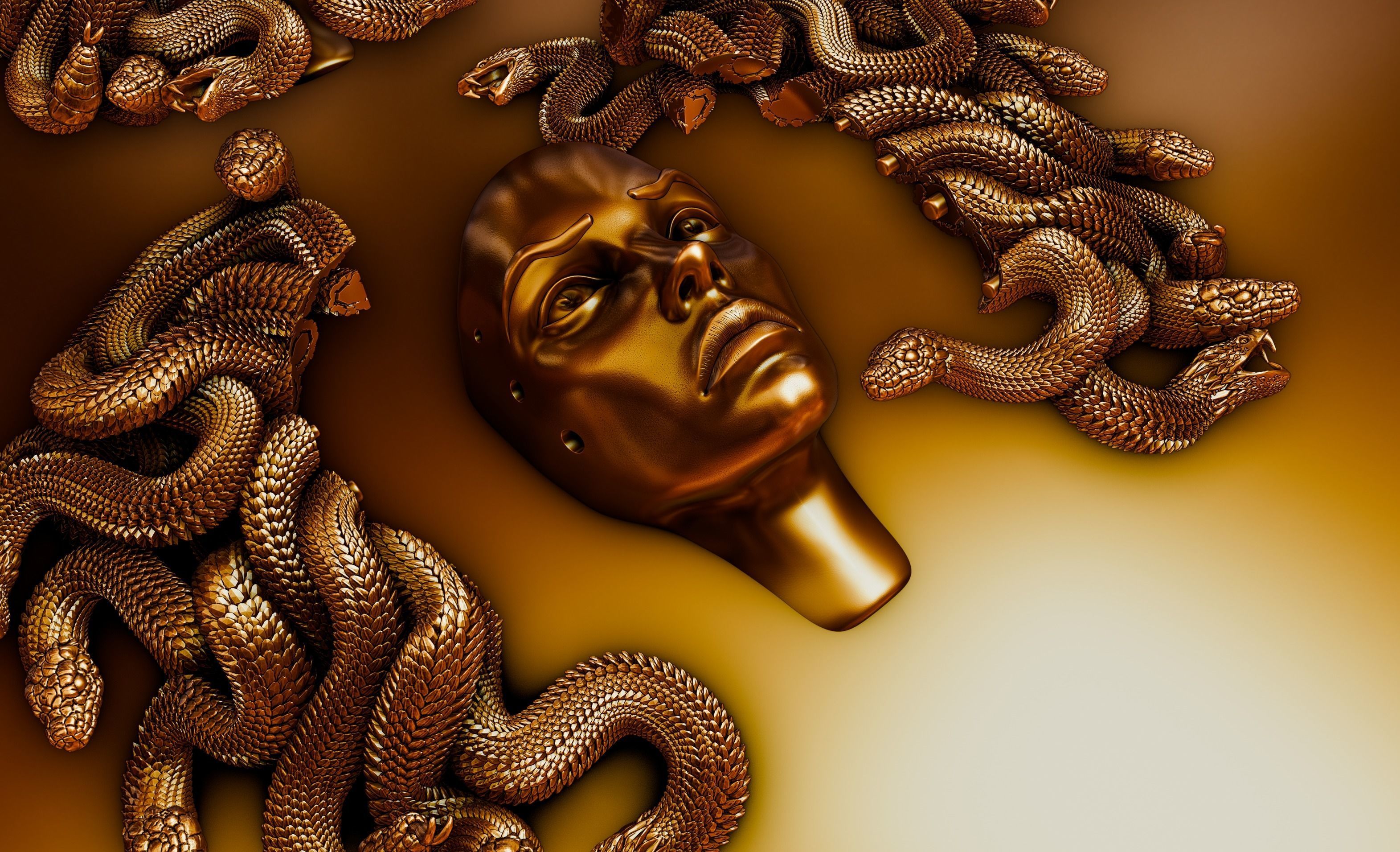MEDUSA WALL DECOR 3D print model_19