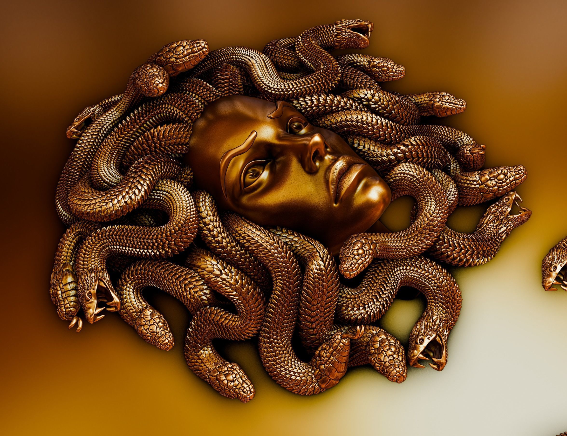 MEDUSA WALL DECOR 3D print model_17