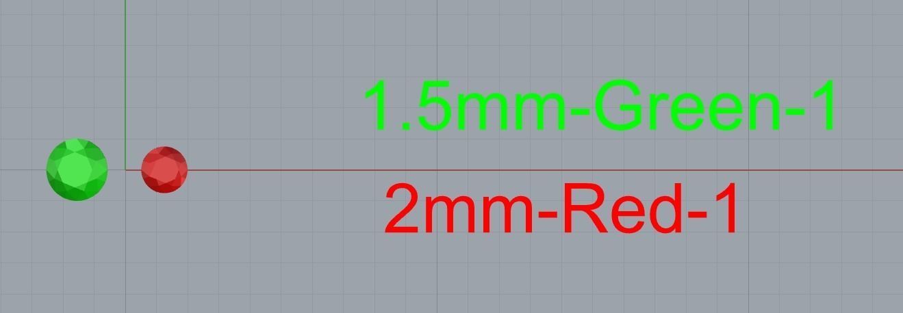 Two stones ring 3D print model_1