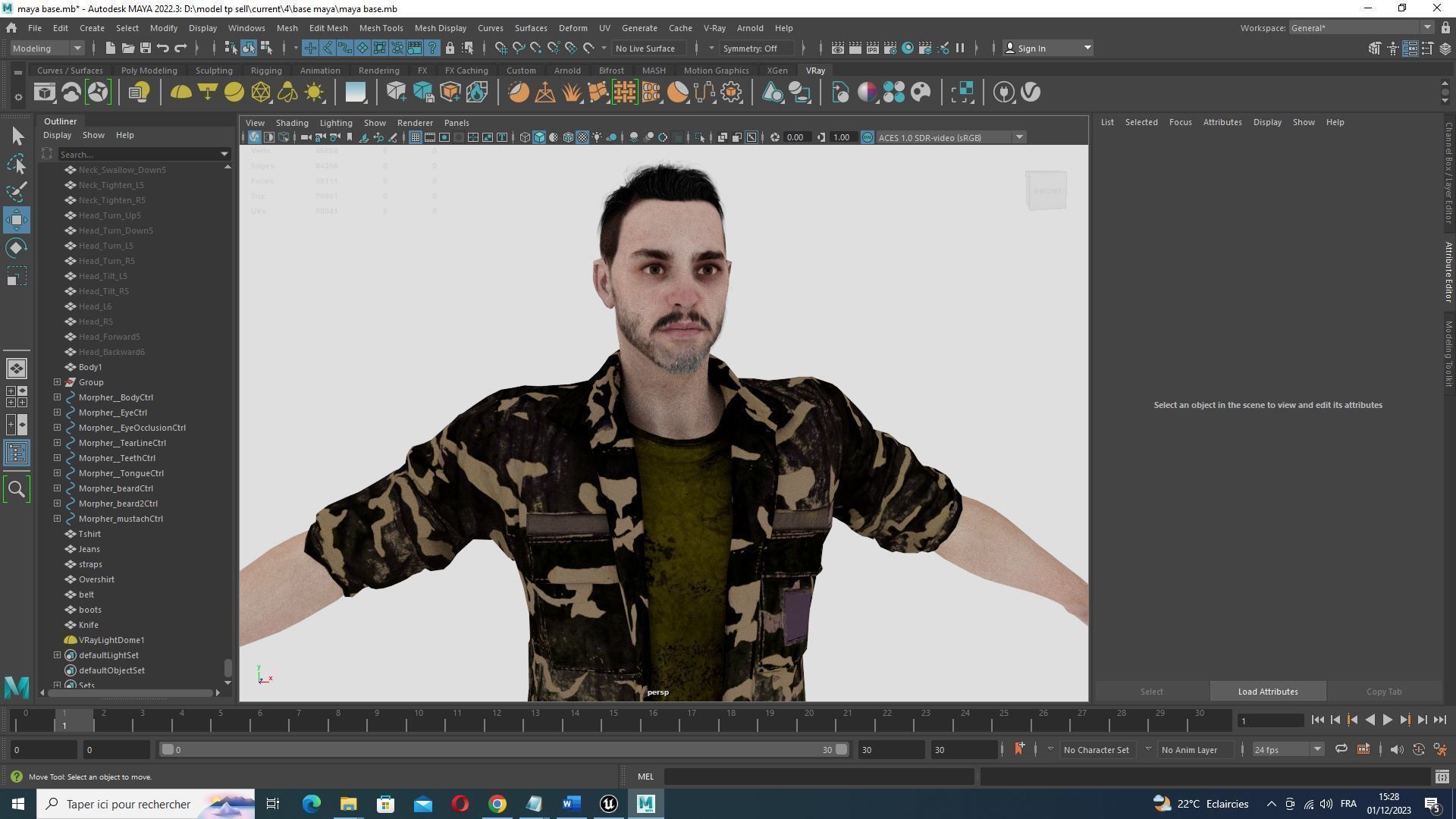 Strategic Stalwart - Kiven In Midnight Como Low-poly 3D model_27