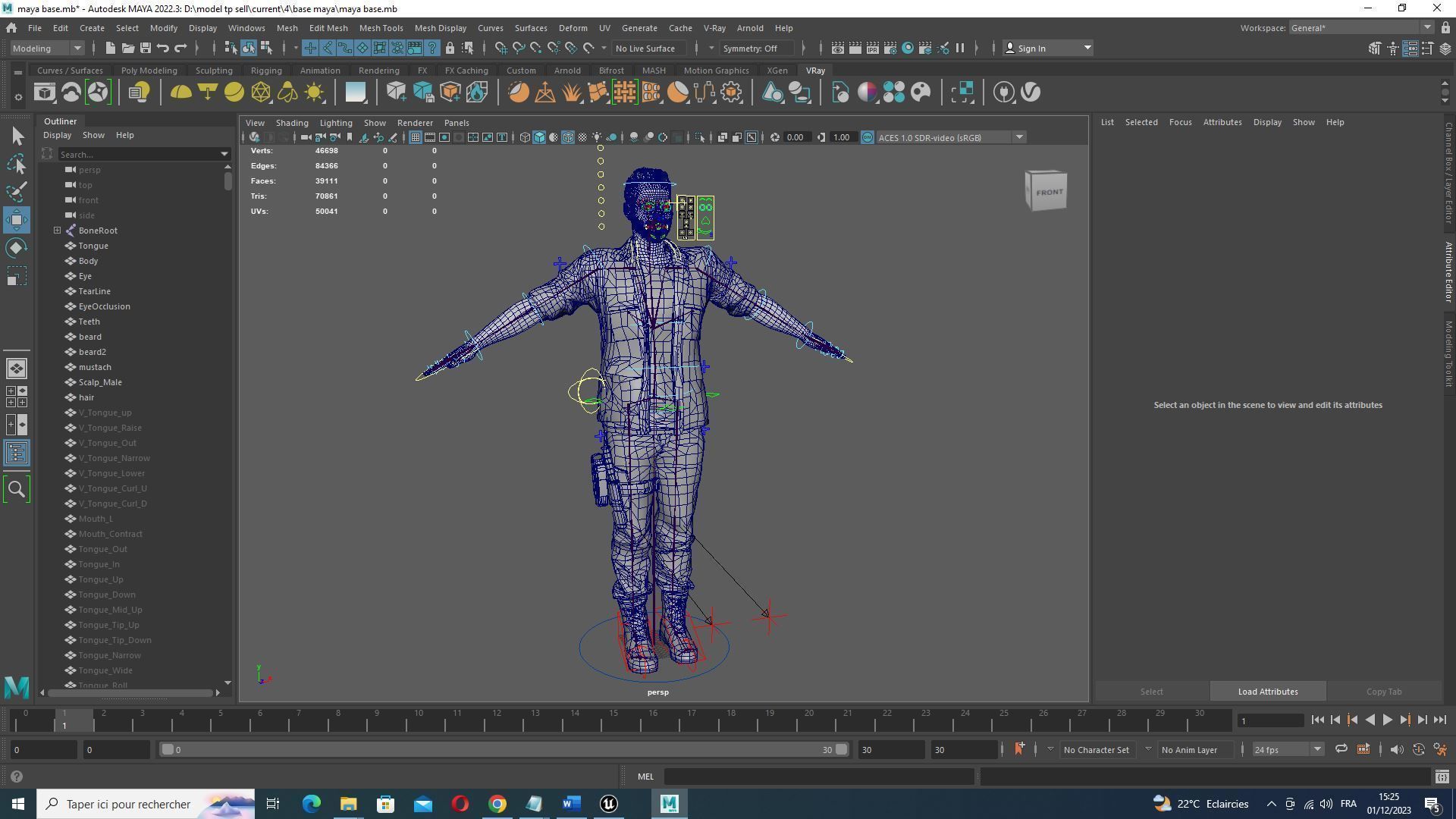 Strategic Stalwart - Kiven In Midnight Como Low-poly 3D model_24