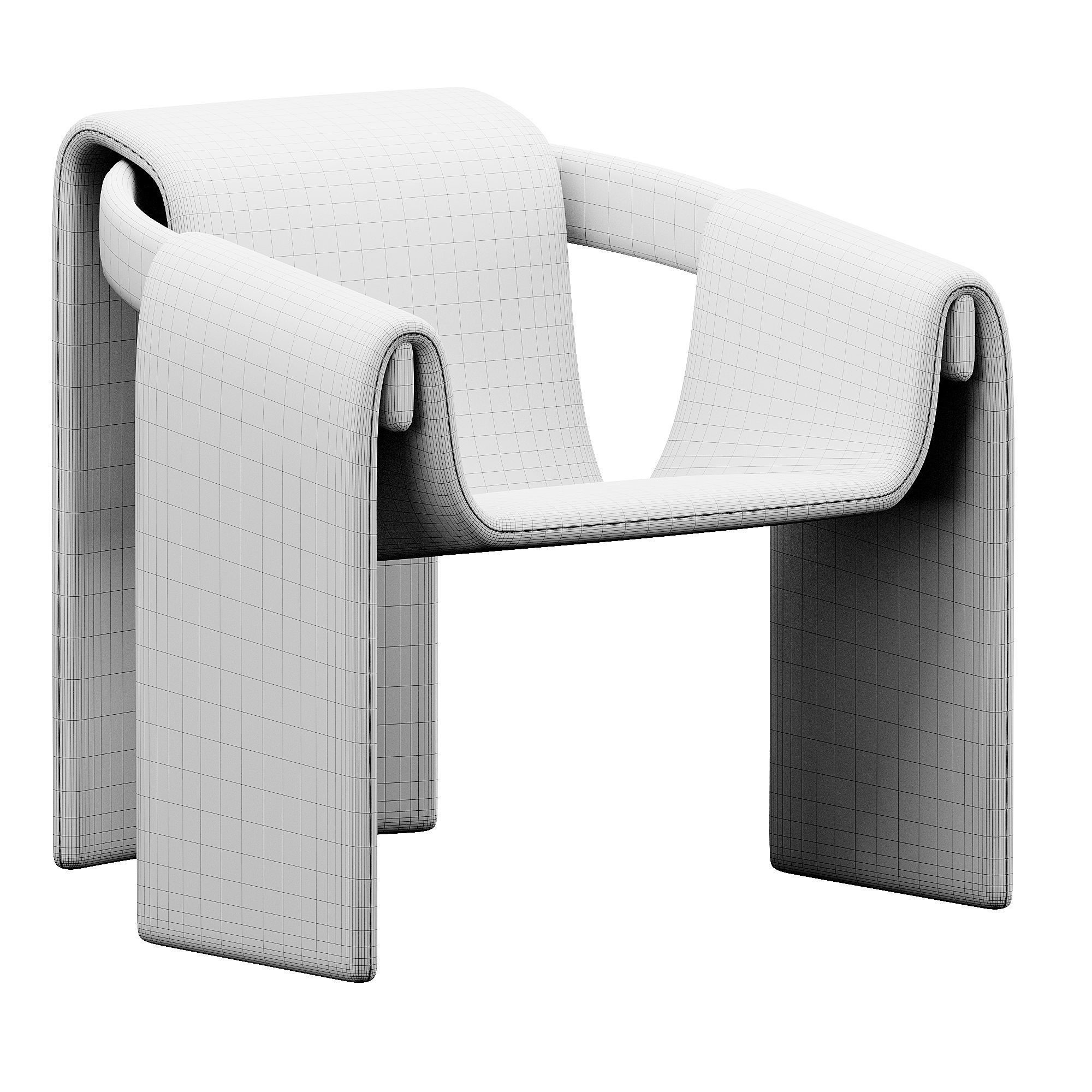 SARI LOUNGE by Paolo Castelli 3D model_4