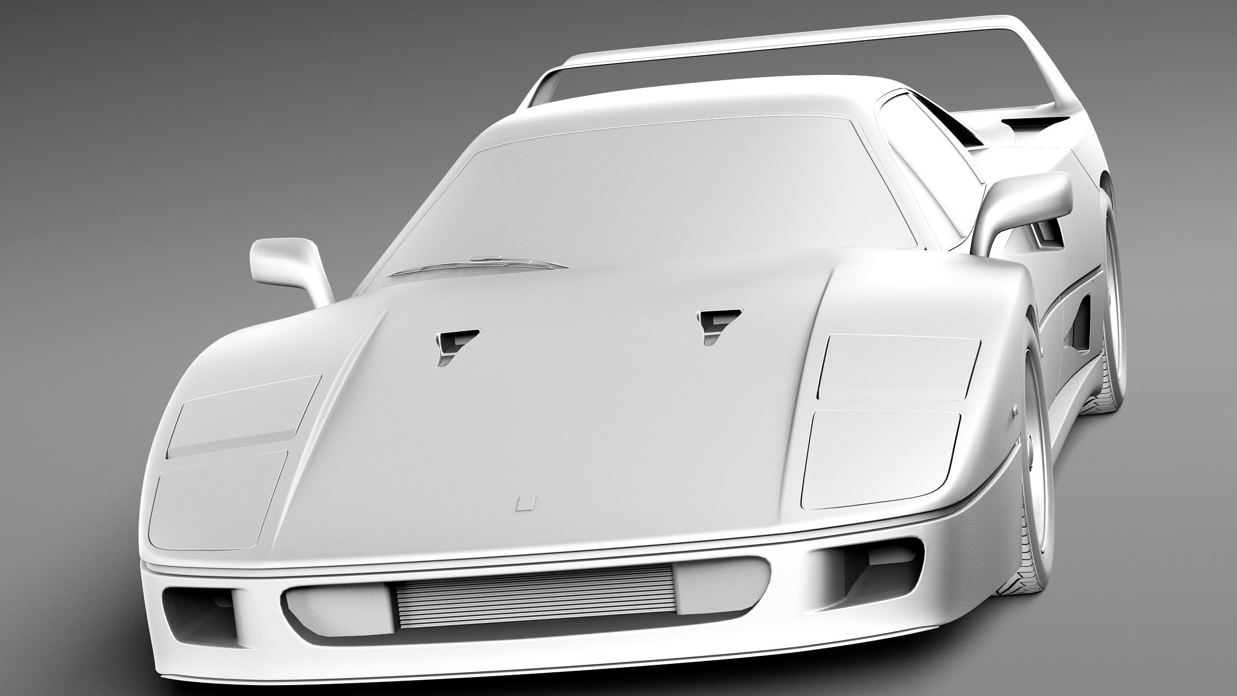 Ferrari F40 1987-1992 3D model_9