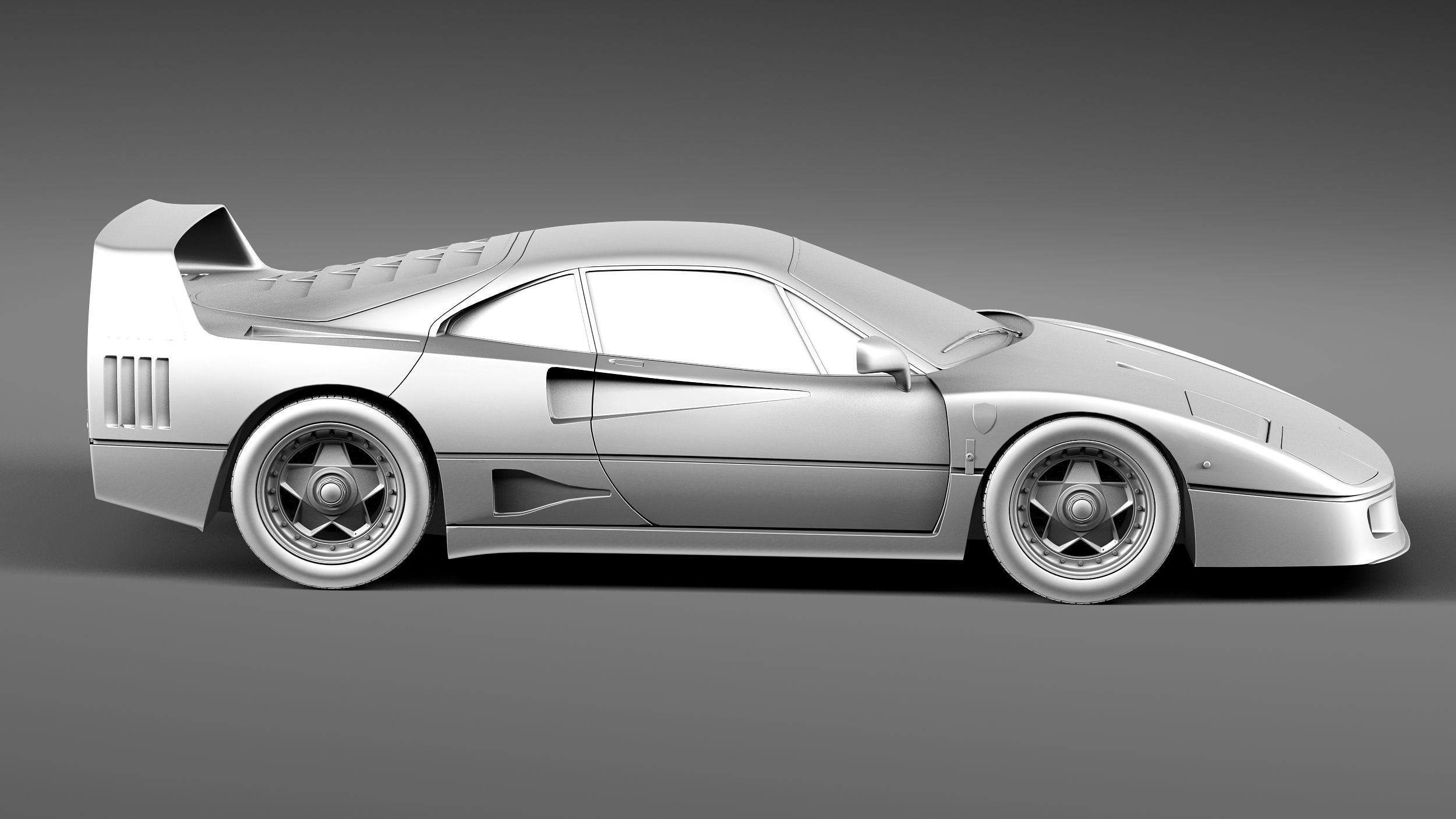 Ferrari F40 1987-1992 3D model_14