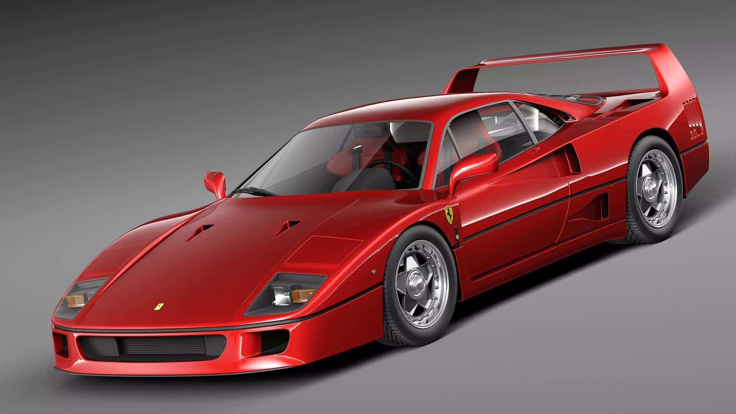 Ferrari F40 1987-1992 3D model_0