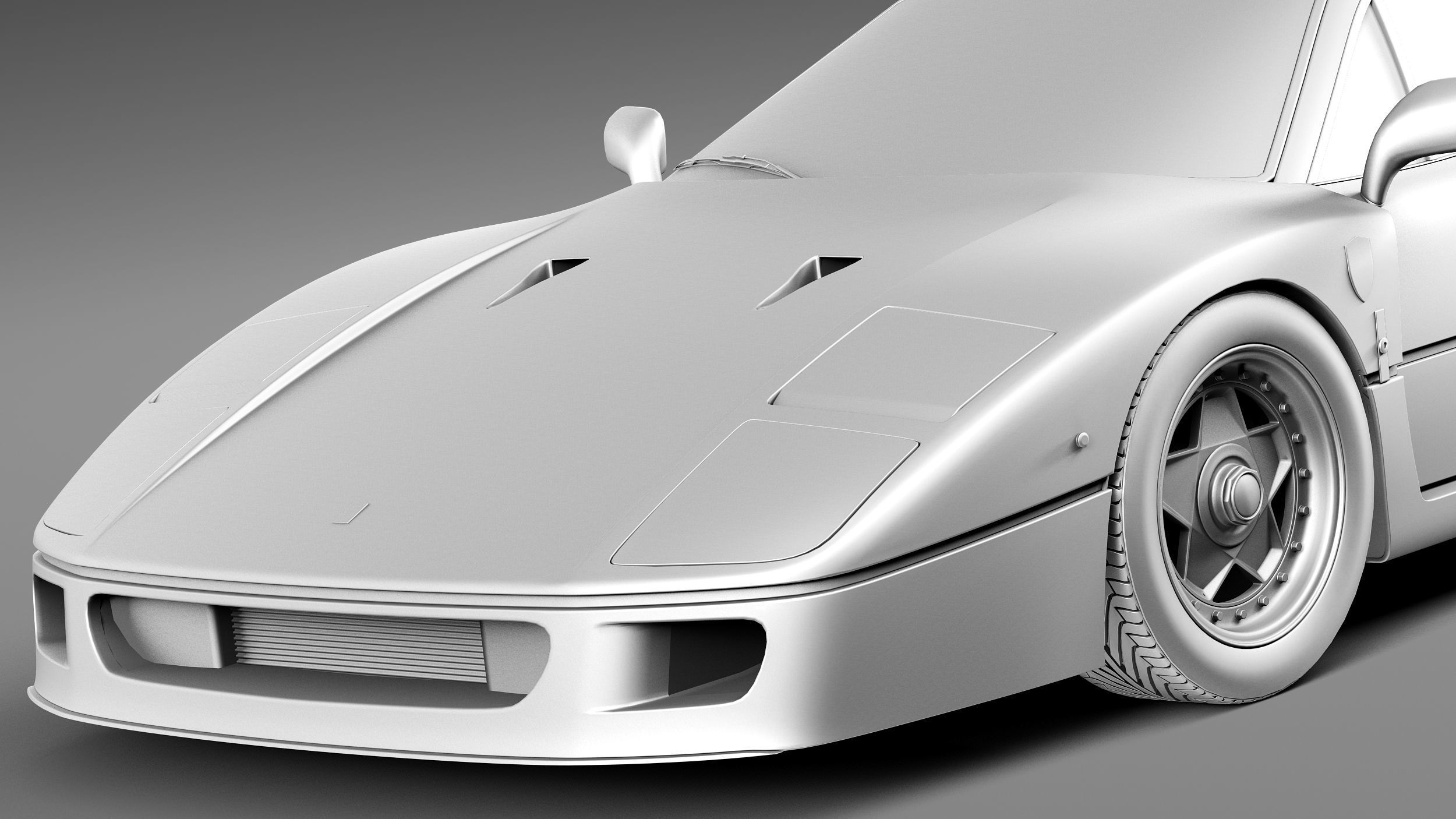 Ferrari F40 1987-1992 3D model_10
