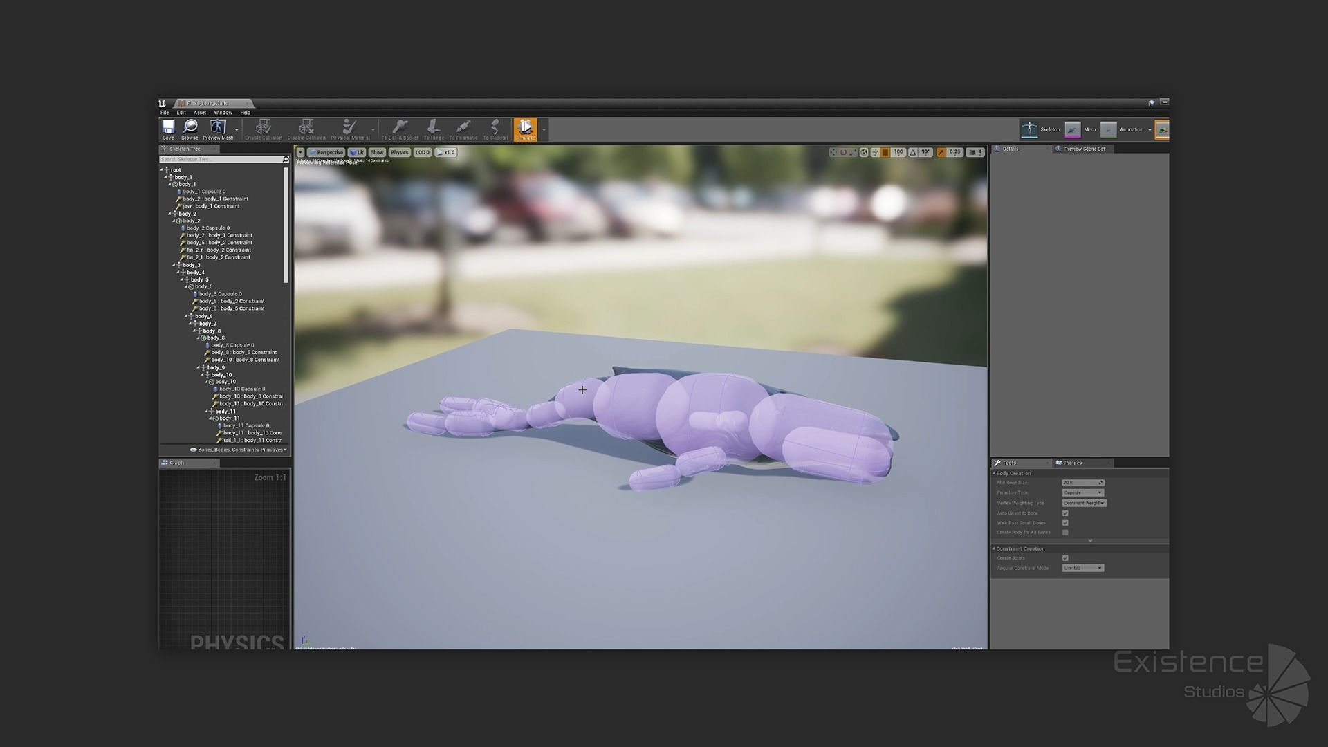 Whale and Whale Calf - Underwater Creature Animated Monster - 23 Low-poly 3D model_17