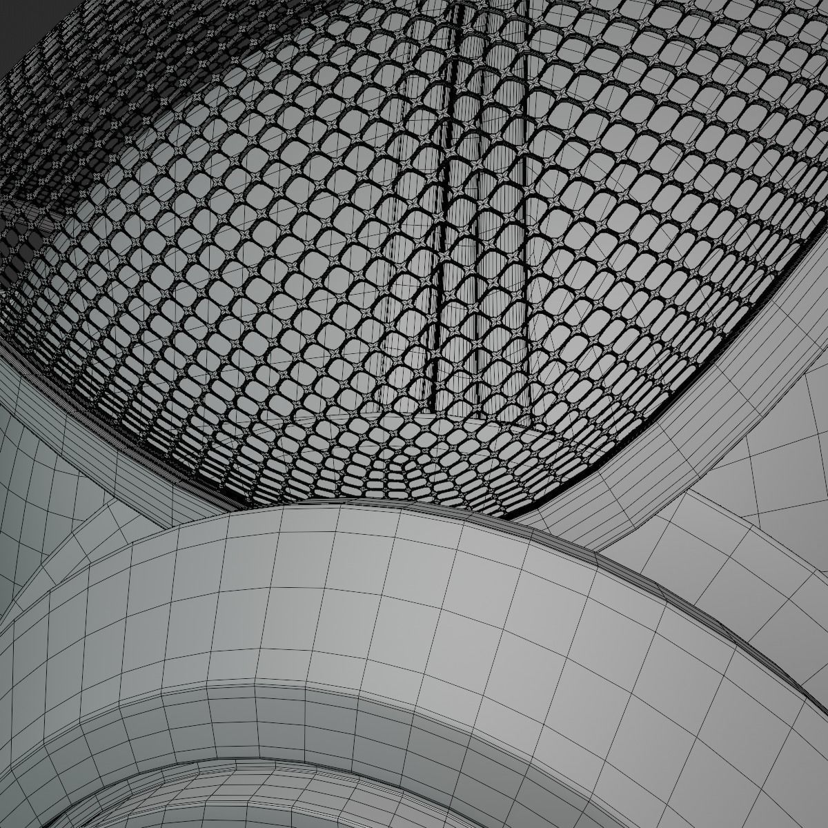 Space Helmet 3D model_11