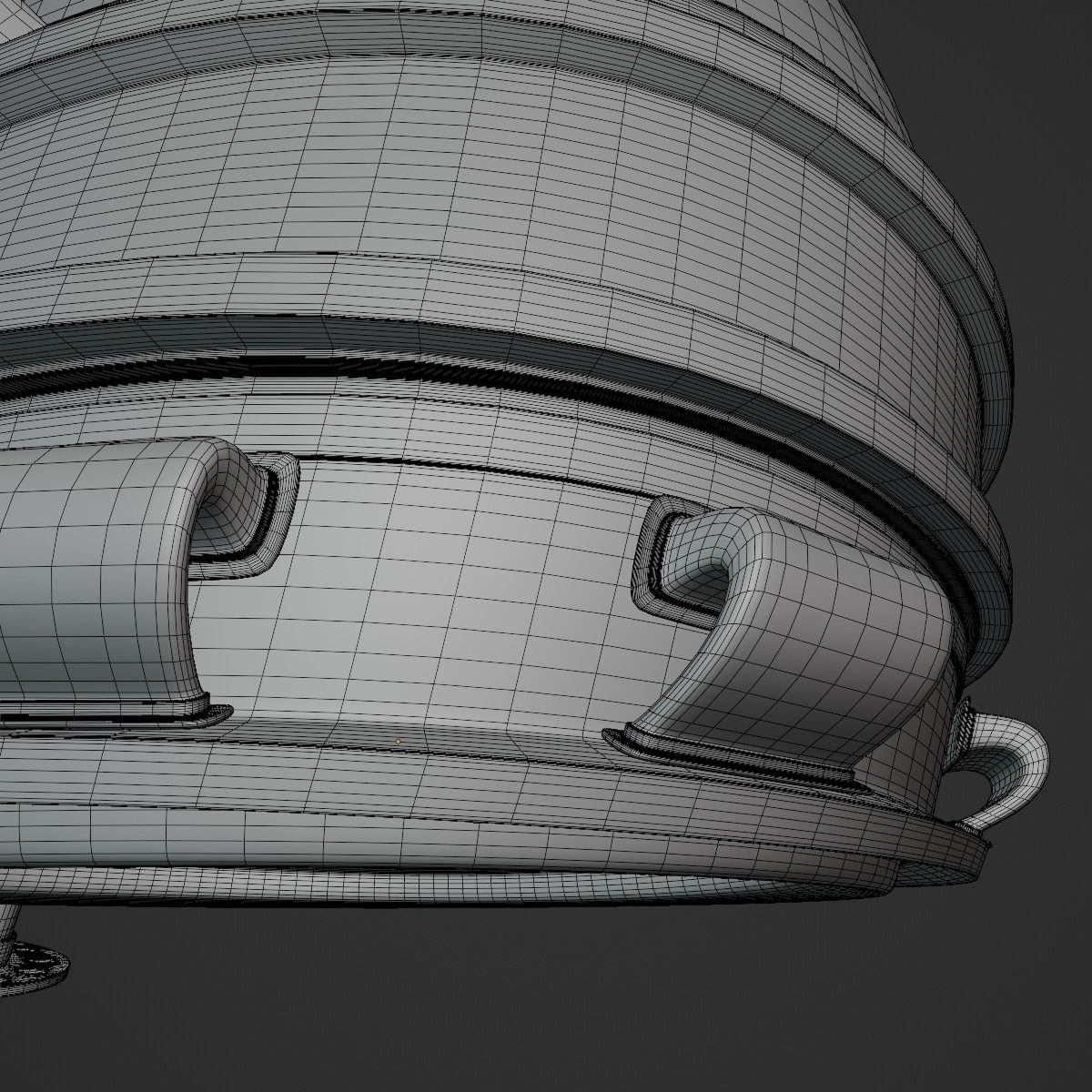 Space Helmet 3D model_14