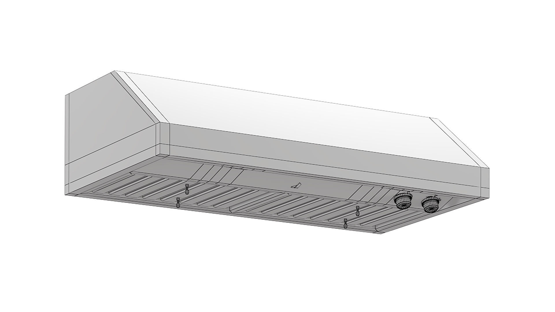 JennAir Range Hood JXU9136HP 3D model_2