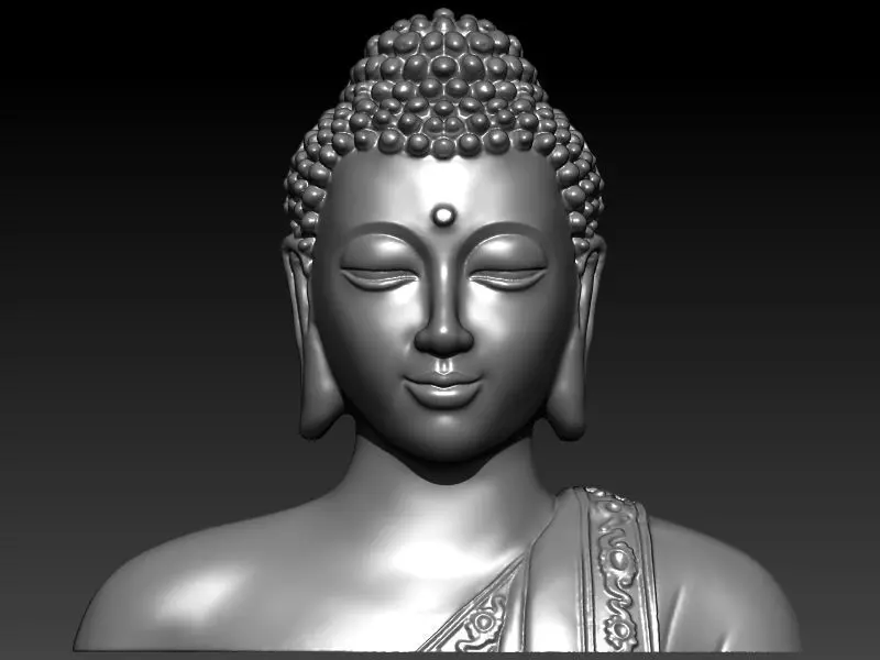Budha pendant 3D print model