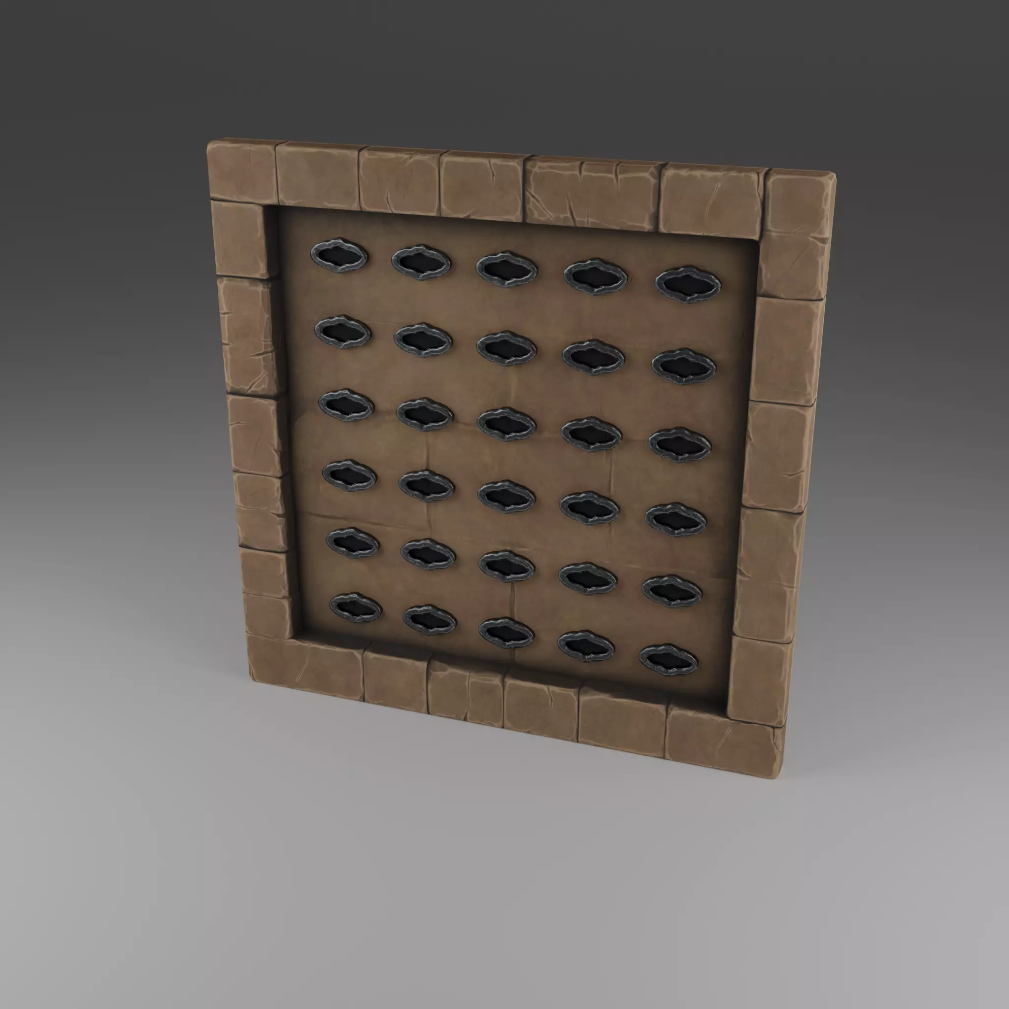 Arrow Wall Trap Low-poly 3D model