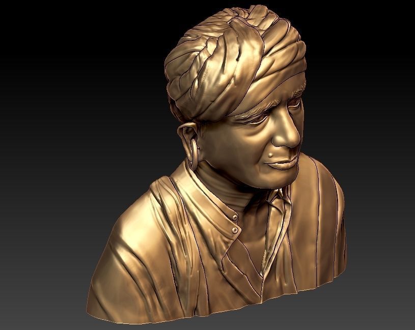 Ratinath Ji Maharaj 3D print model_7