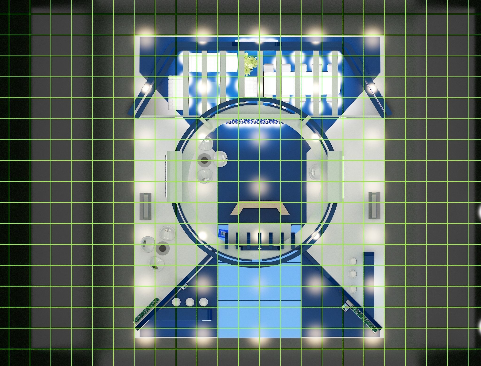 Booth Exhibition Stand a241a 3D model_26