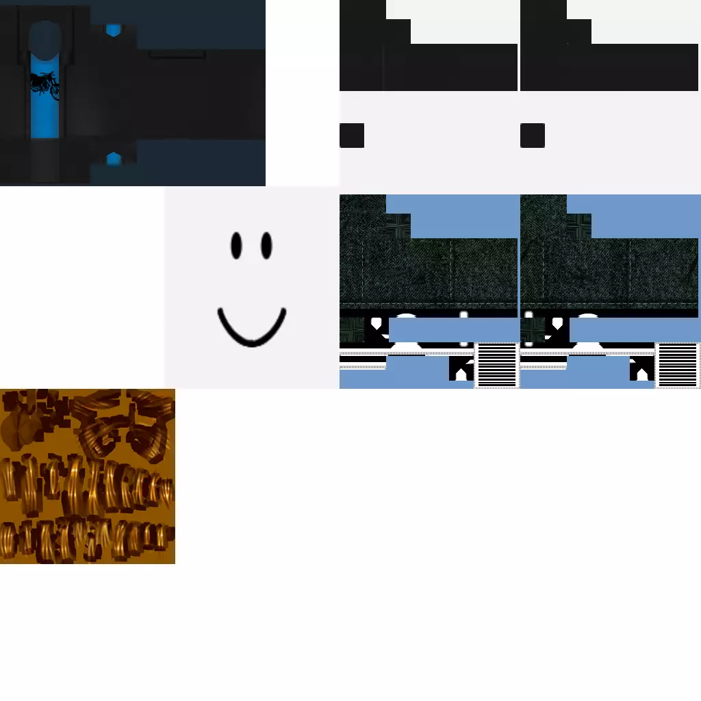 Bacon Base Roblox Character  Free 3D model_0