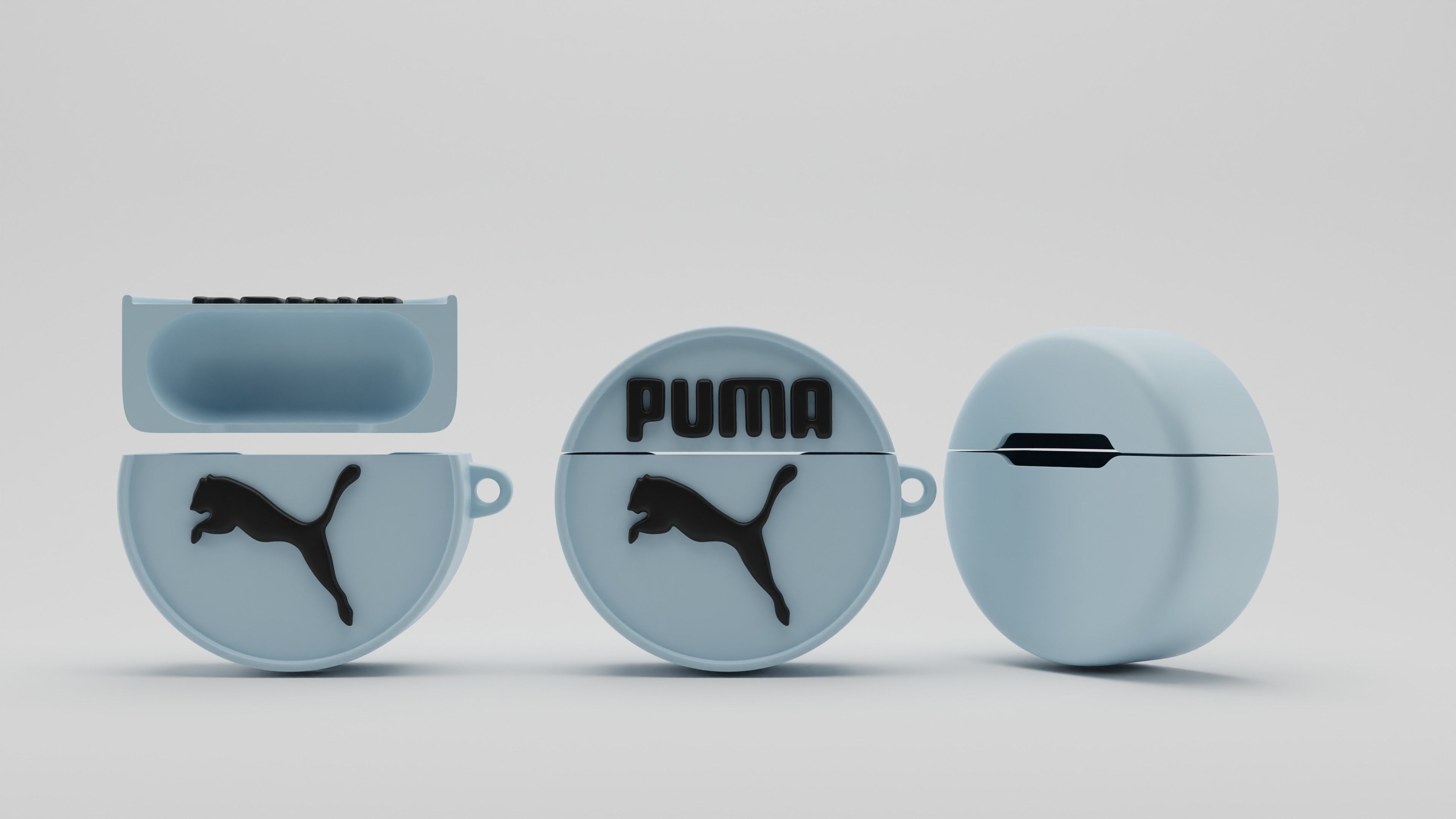 Puma Case Airpods 3  3D print model_9