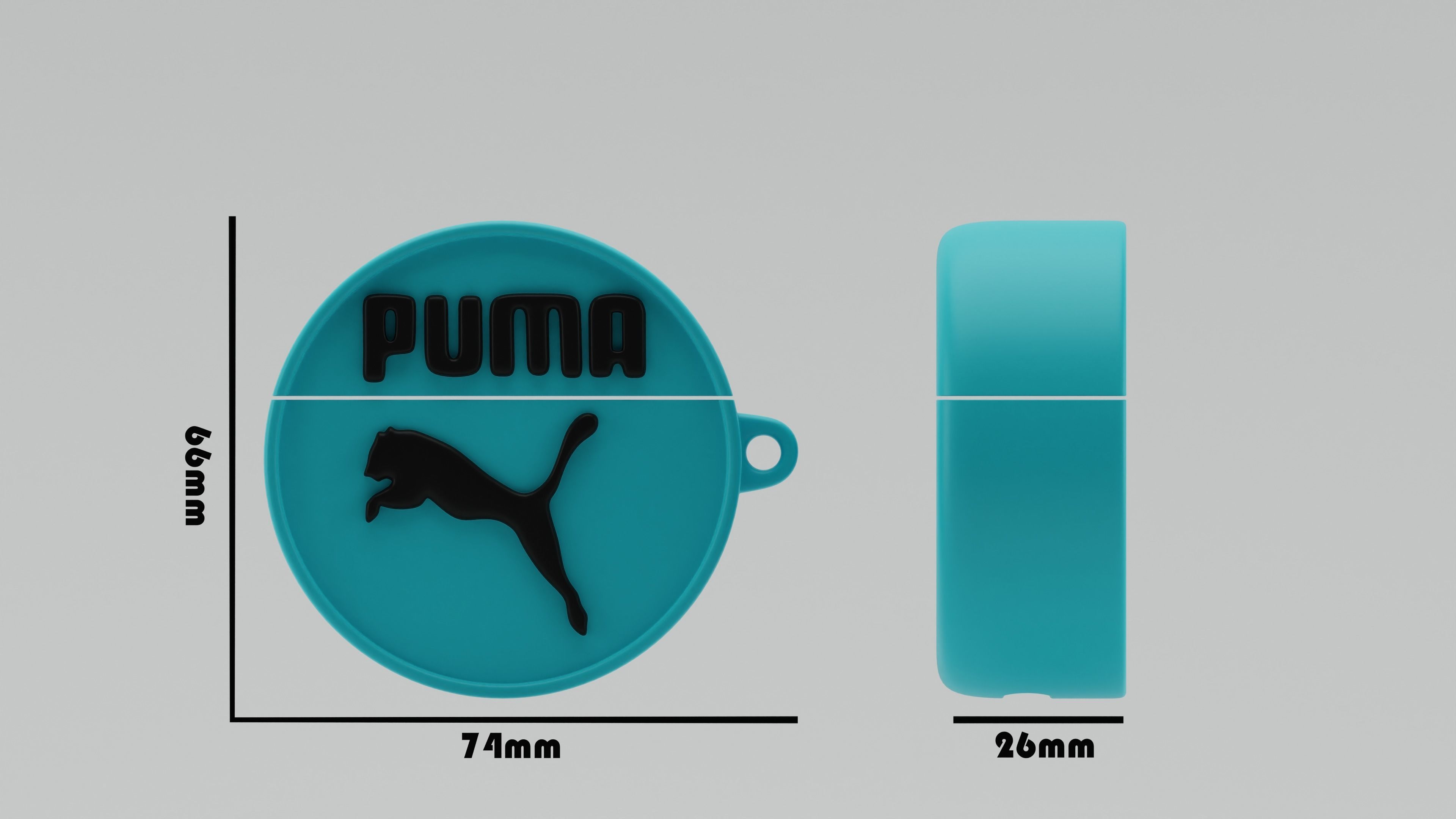 Puma Case Airpods 3  3D print model_7