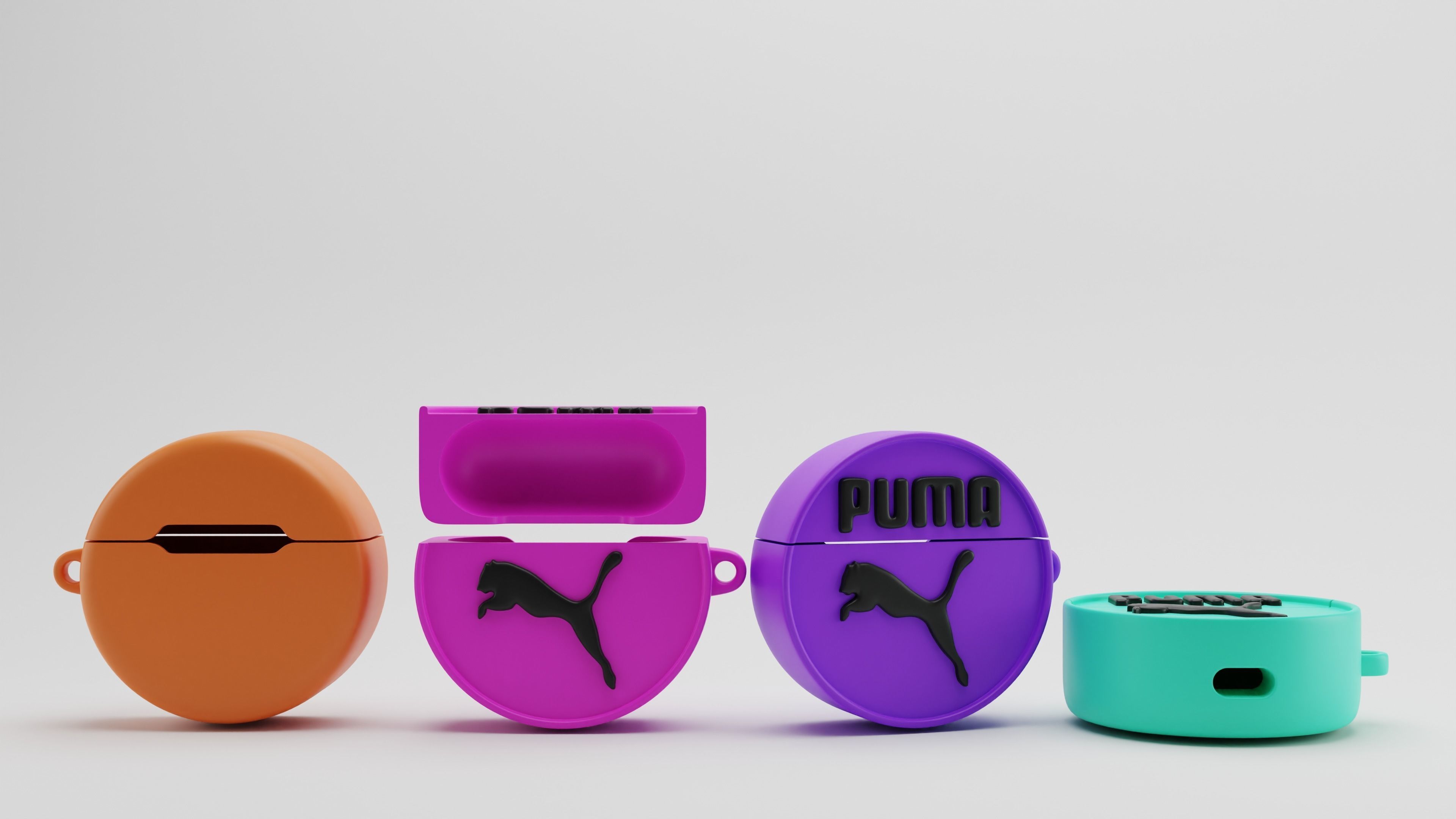 Puma Case Airpods 3  3D print model_4