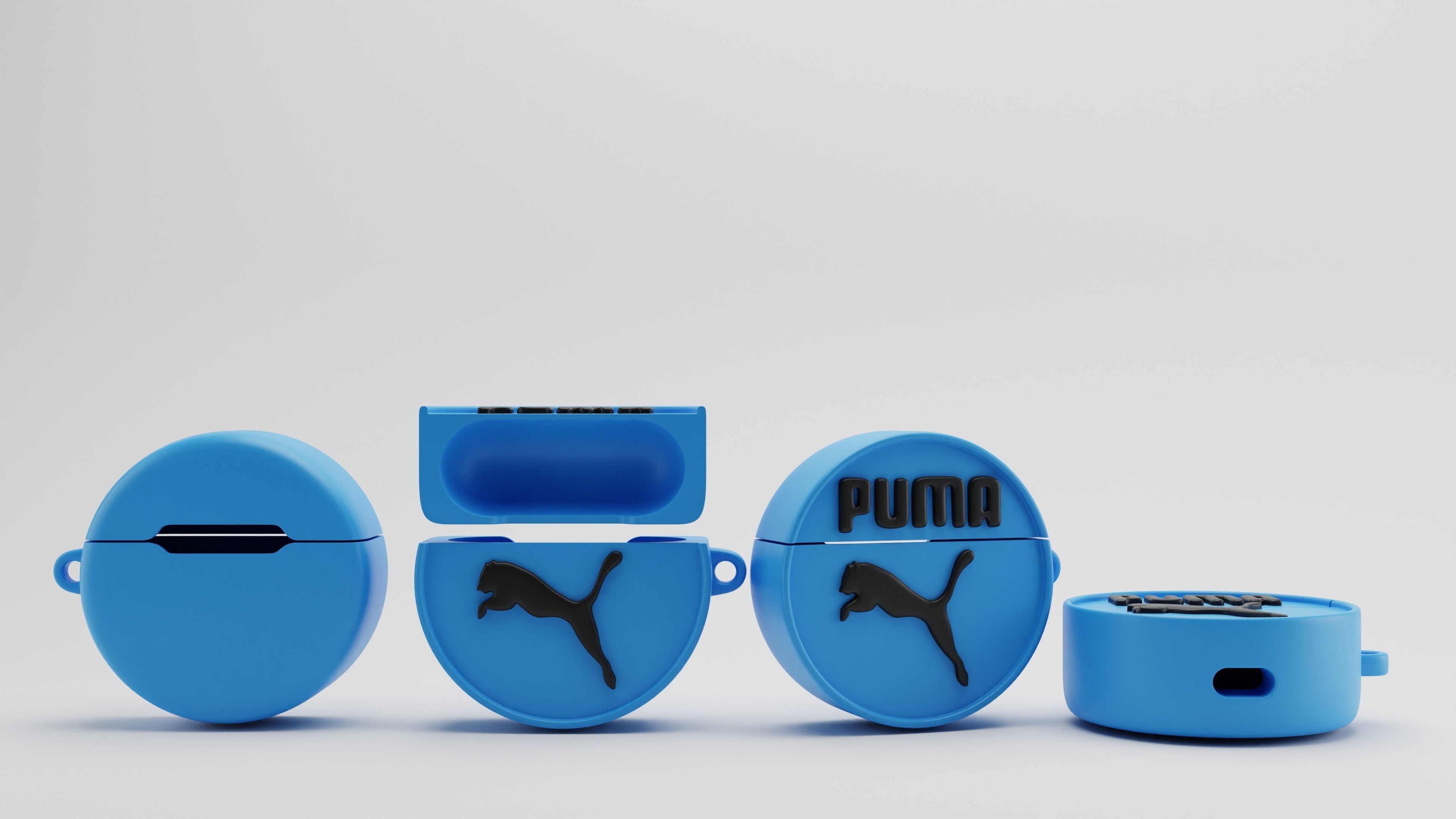 Puma Case Airpods 3  3D print model_3