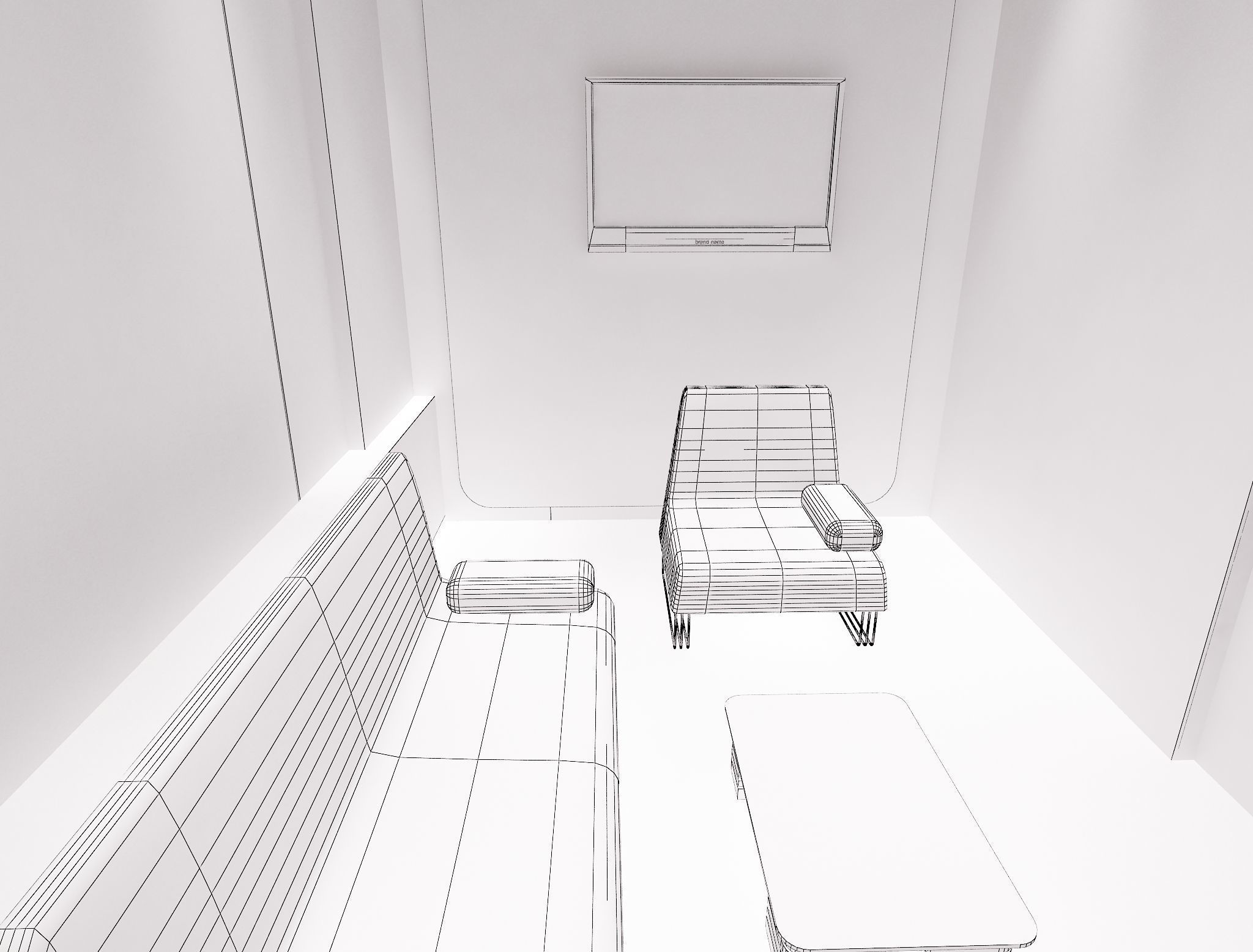 Booth Exhibition Stand a241c  3D model_10