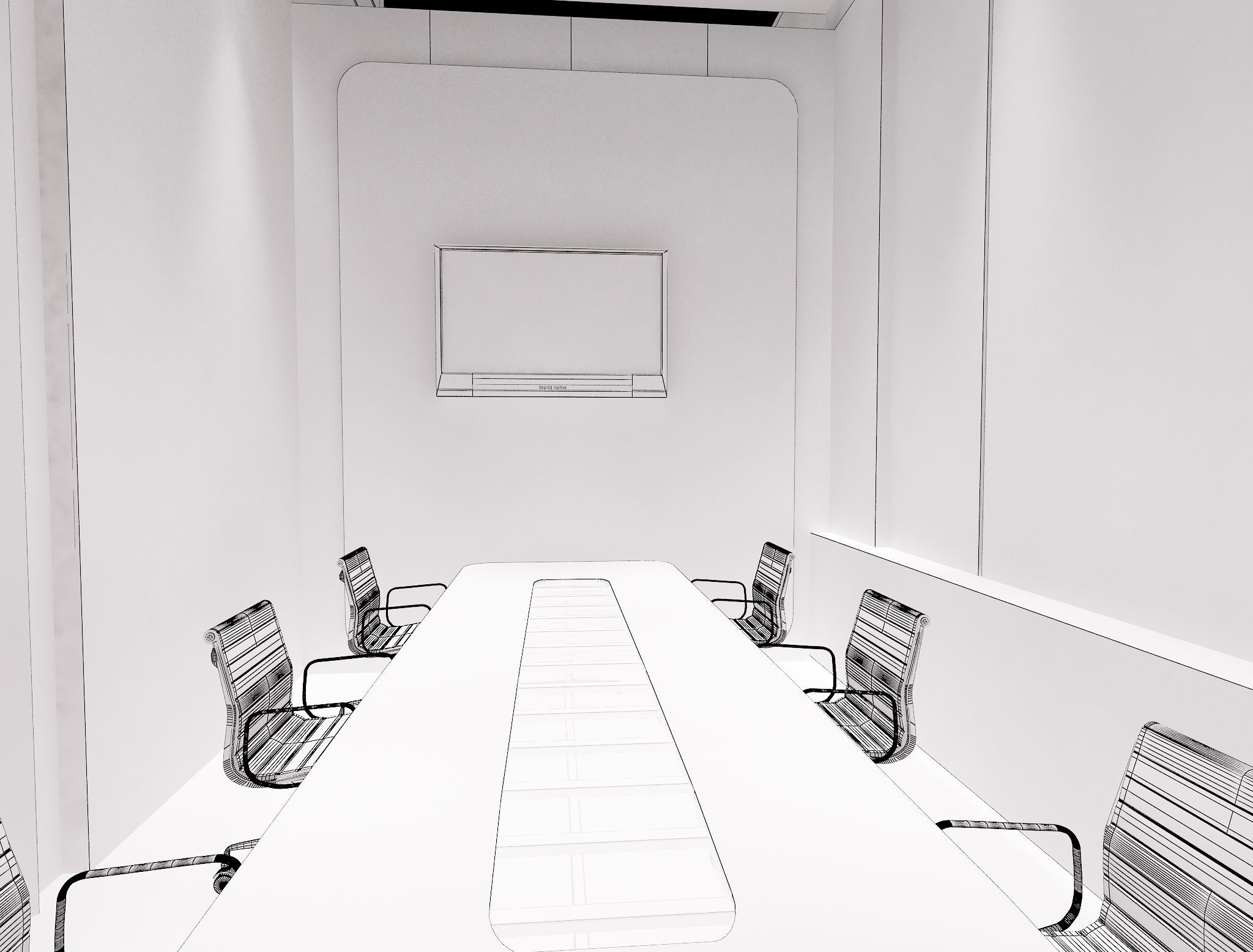 Booth Exhibition Stand a241c  3D model_6