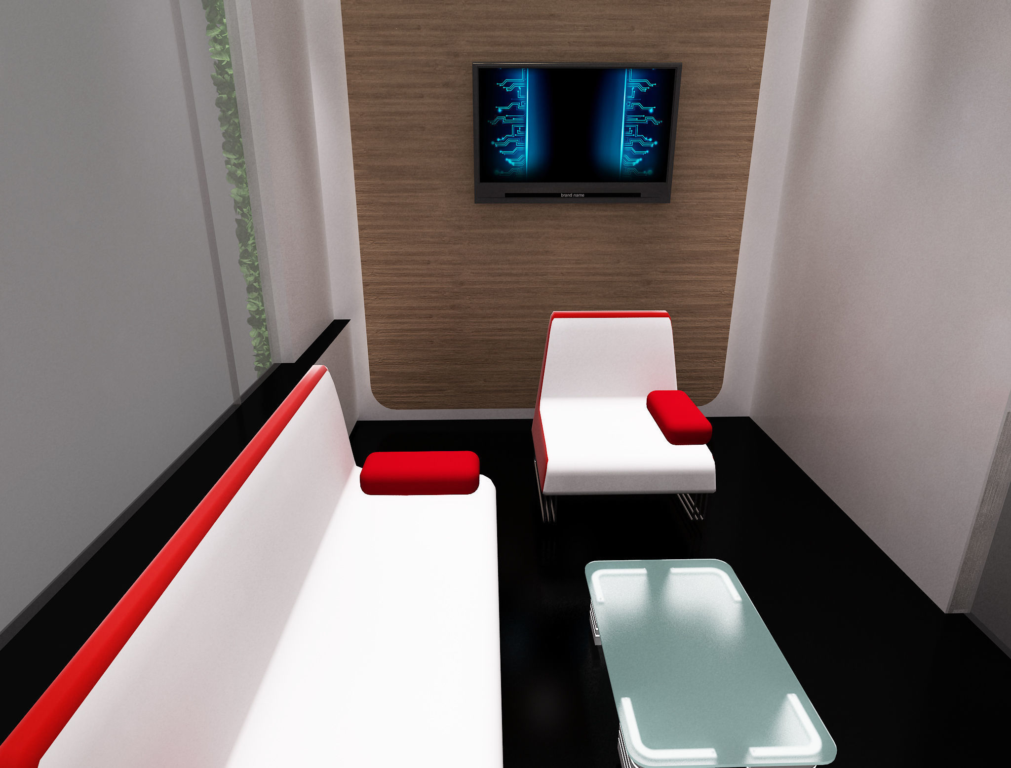 Booth Exhibition Stand a241c  3D model_13