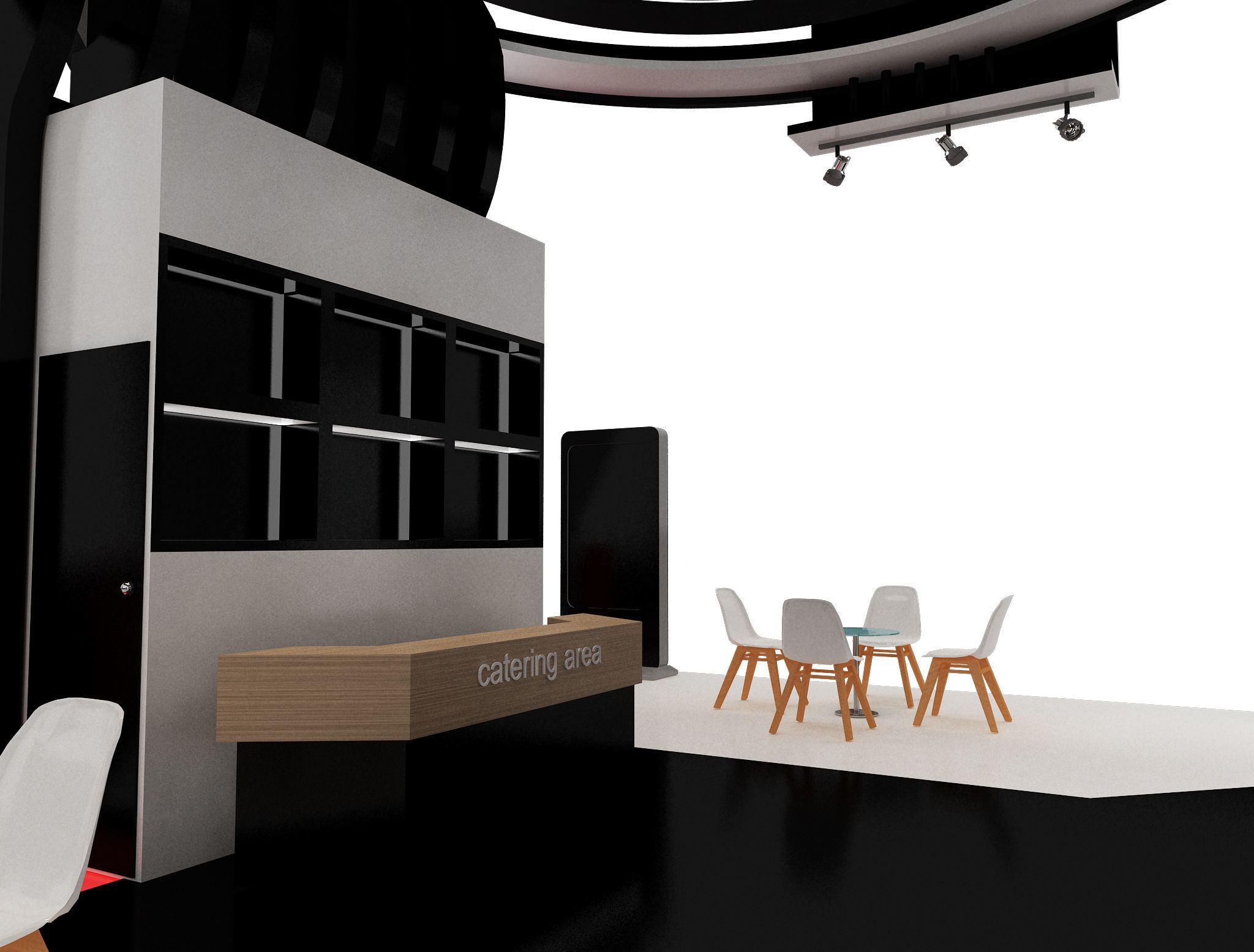 Booth Exhibition Stand a241c  3D model_3