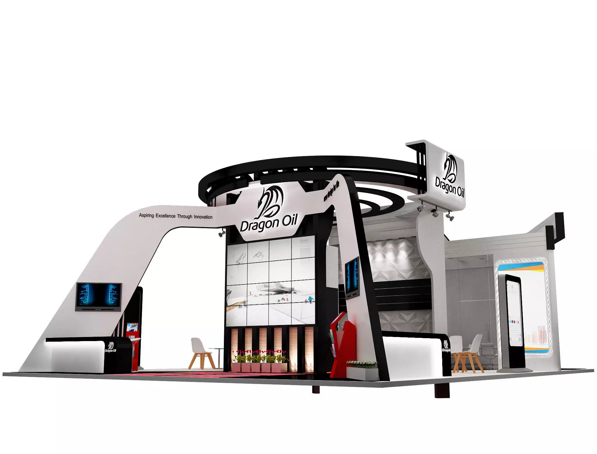 Booth Exhibition Stand a241c  3D model_0