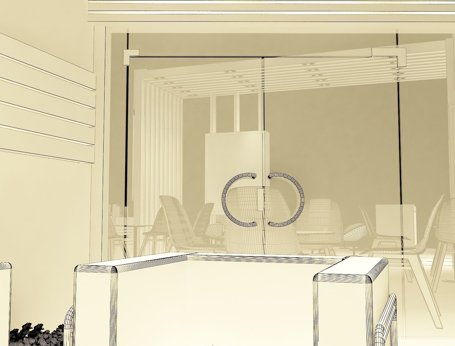 Booth Exhibition Stand a242  3D model_37