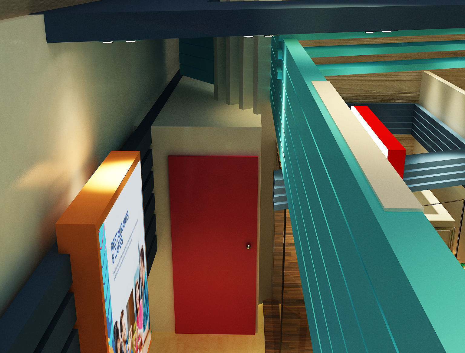 Booth Exhibition Stand a242  3D model_18