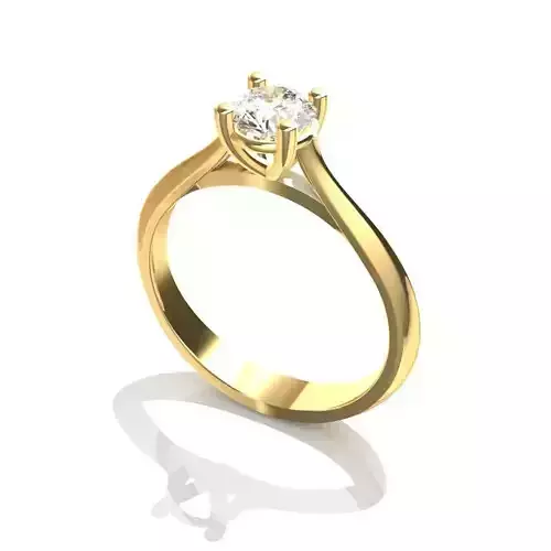 beautiful ring with 1 stone