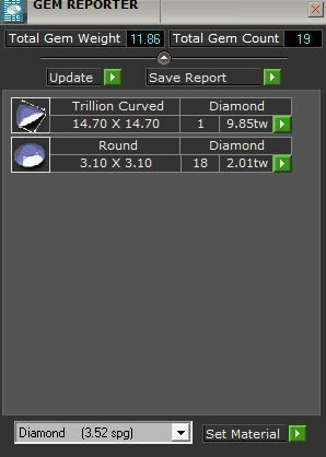 Triangulum Cluster Pendant 0733 3D print model_5