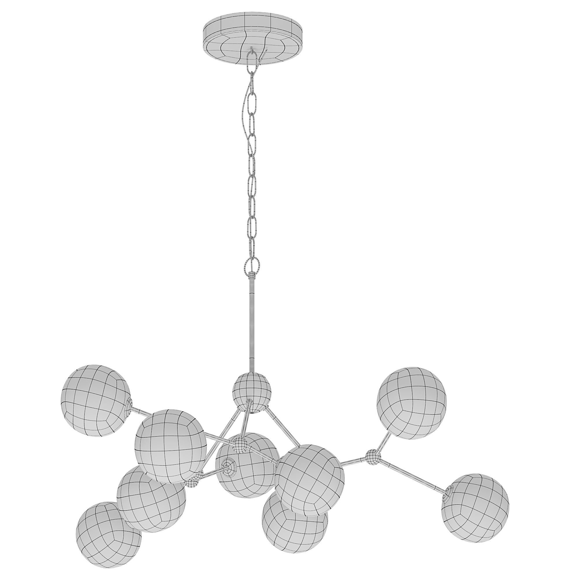 Chandelier Gallotti   Radice Branches  3D model_2