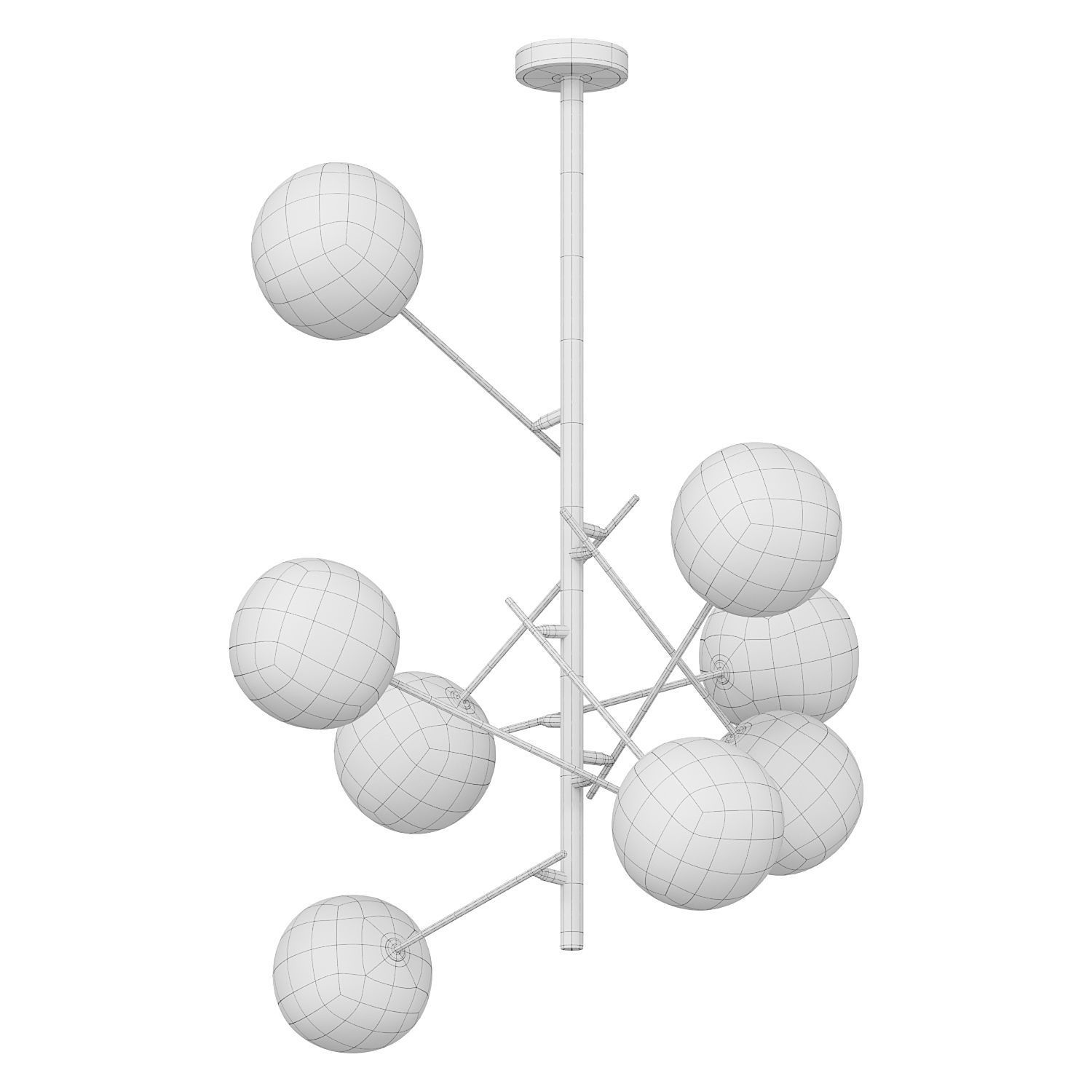  Chandelier Gallotti  3D model_2