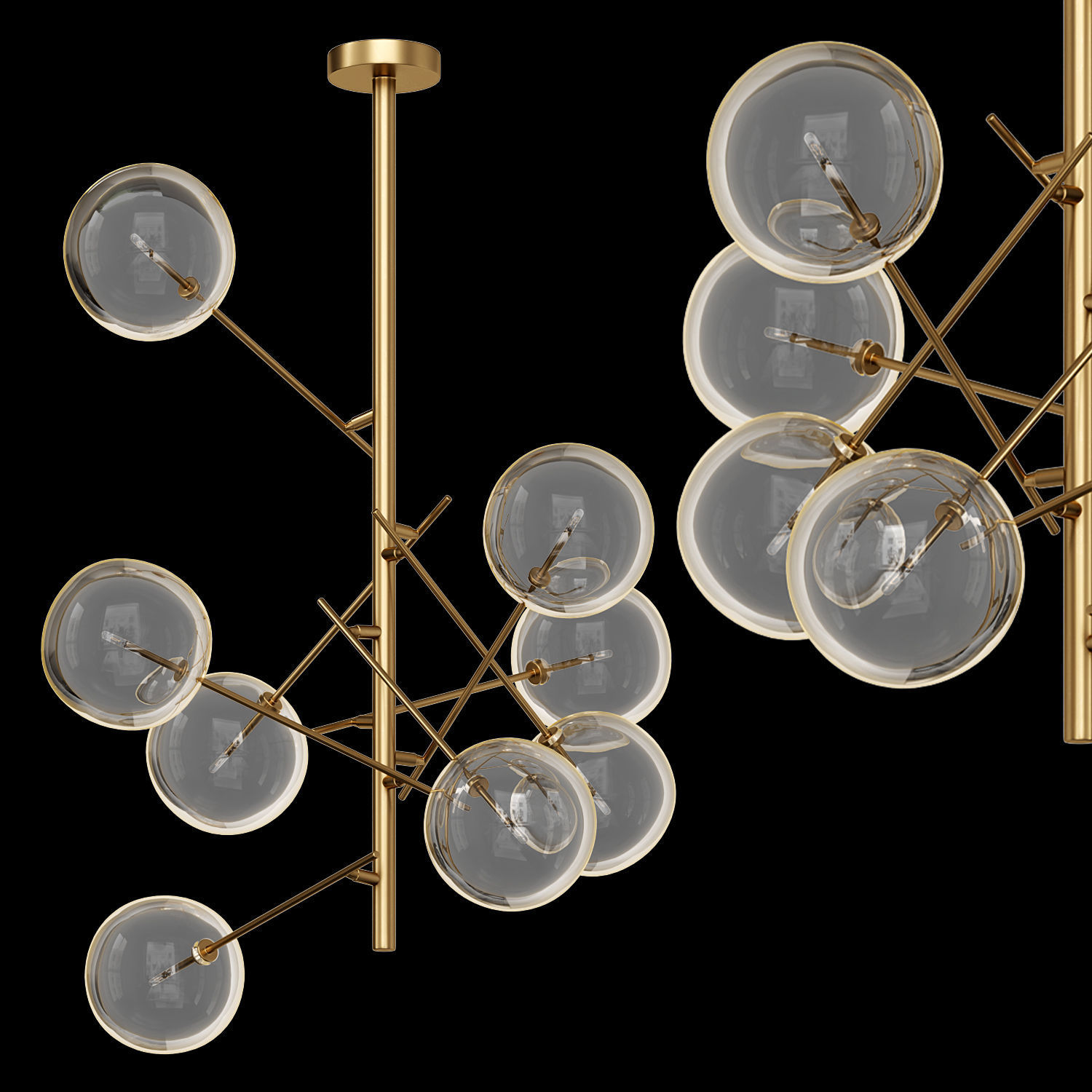  Chandelier Gallotti  3D model_1