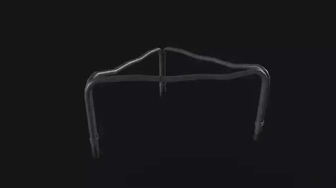 Cooking Pot Riser Low-poly 3D model