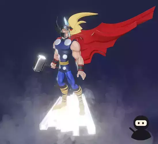 Thor Odinson Cartoon 
