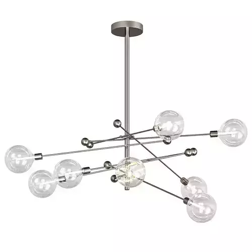 Chandelier Gallotti  Radice Balls Nickel 8 