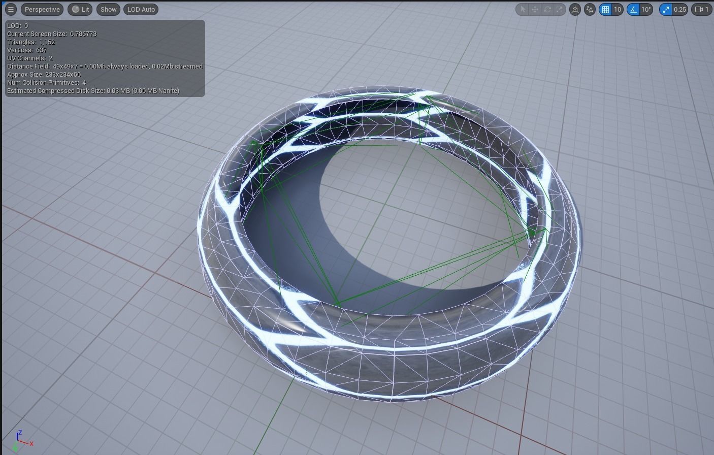 Checkpoint Hoop 3D model_2
