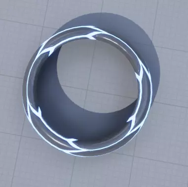 Checkpoint Hoop 3D model_0