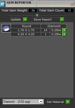 Round Halo Pendant 0746 3D print model_5