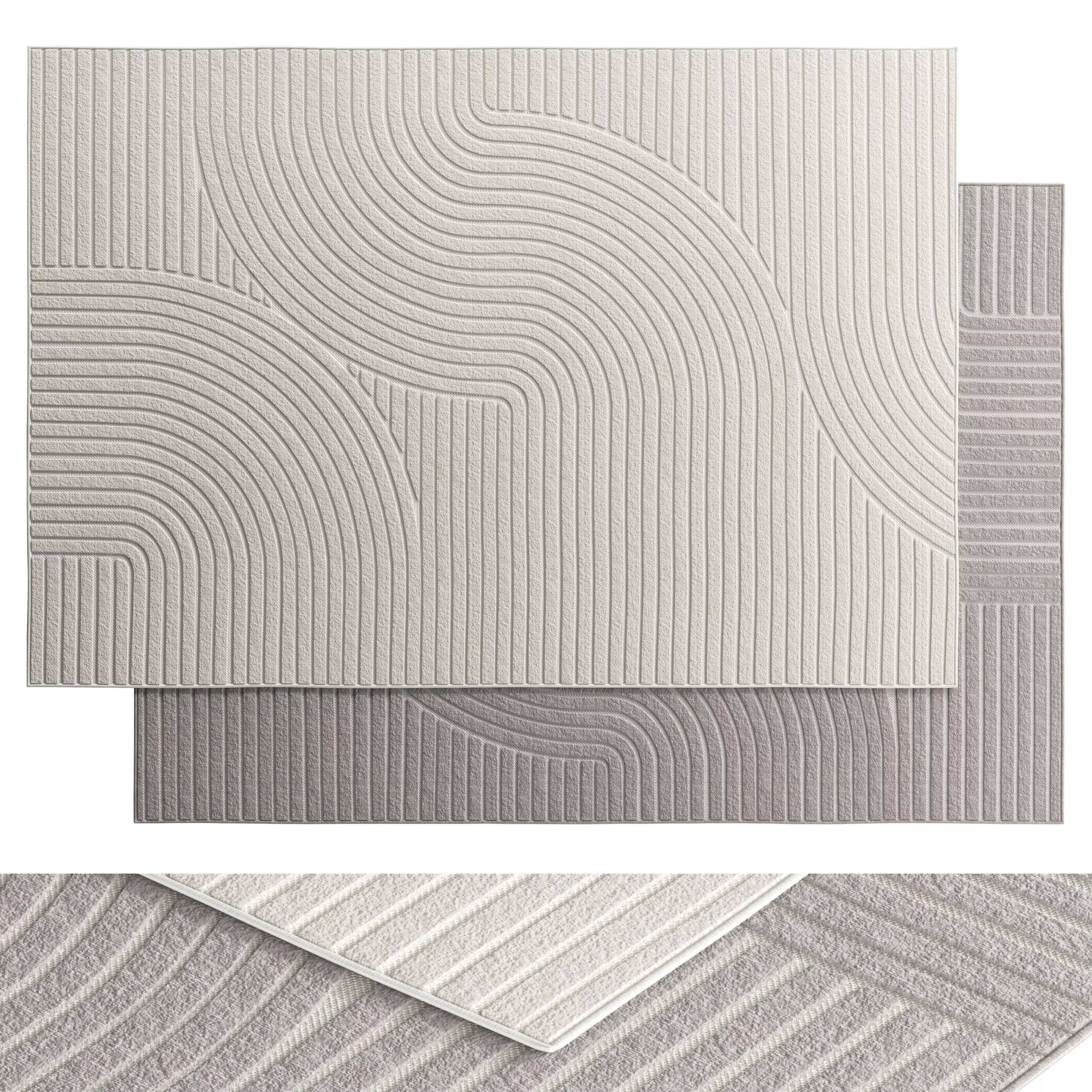 Benuta Mars carpet 3D model_0