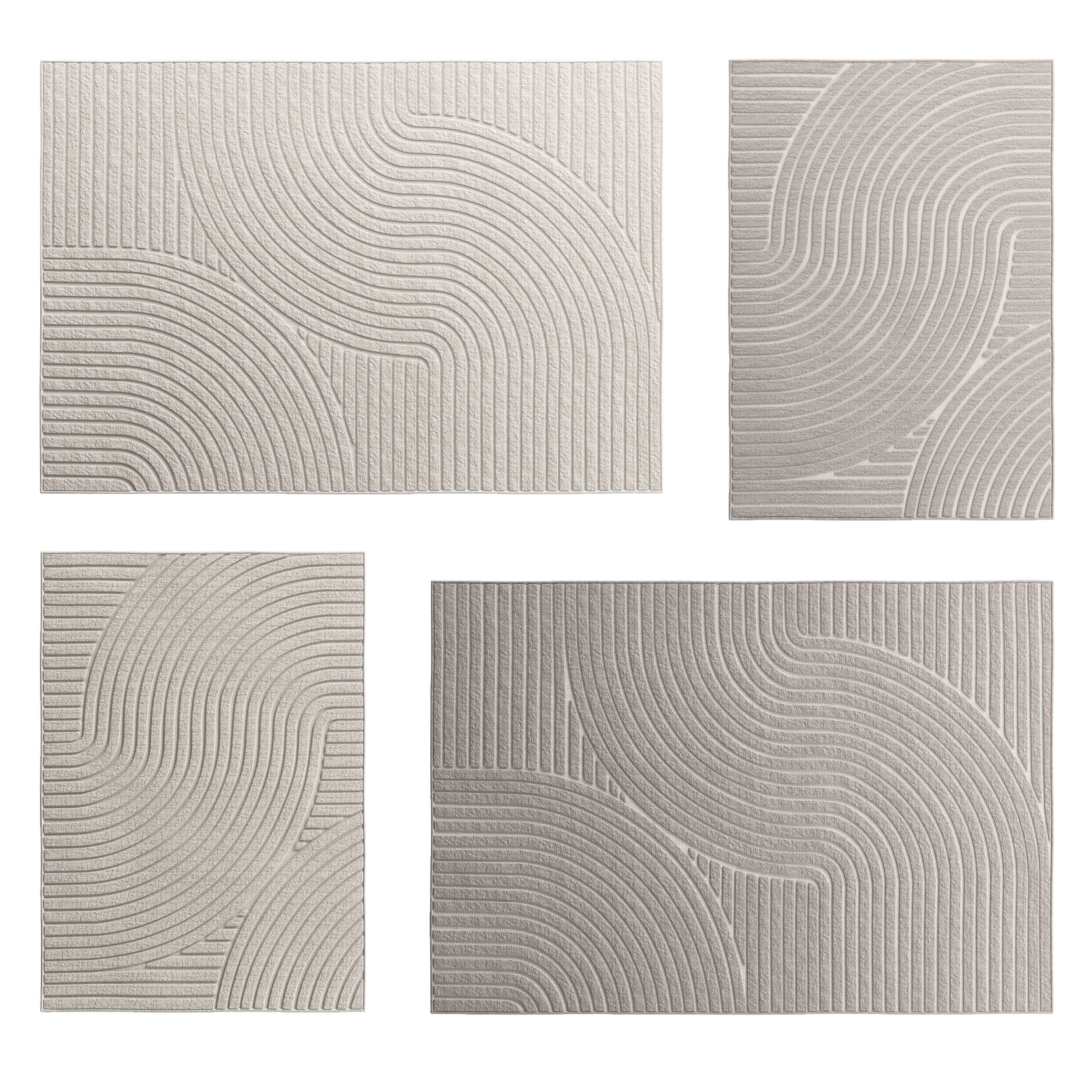 Benuta Mars carpet 3D model_2