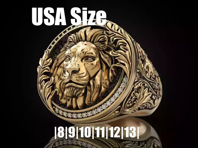 Royal Lion ring