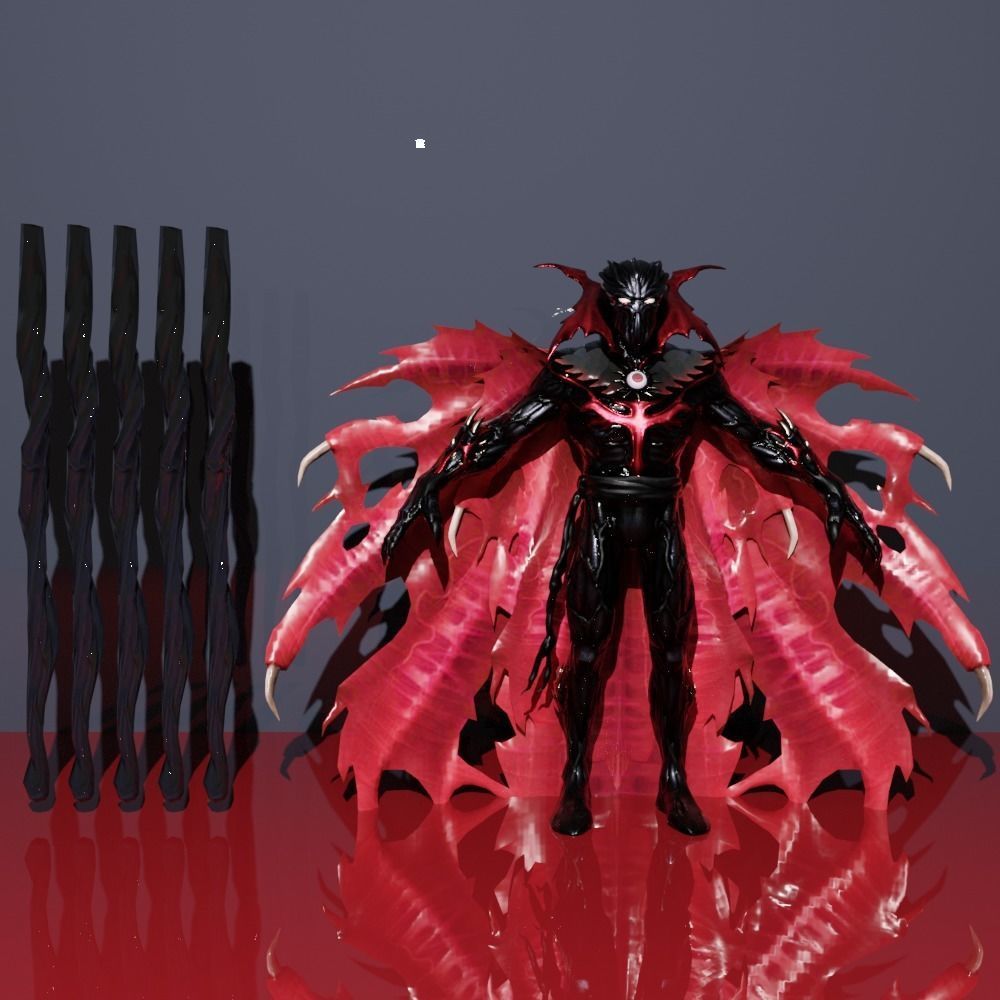 Symbiote Supreme FBX 3D model_2