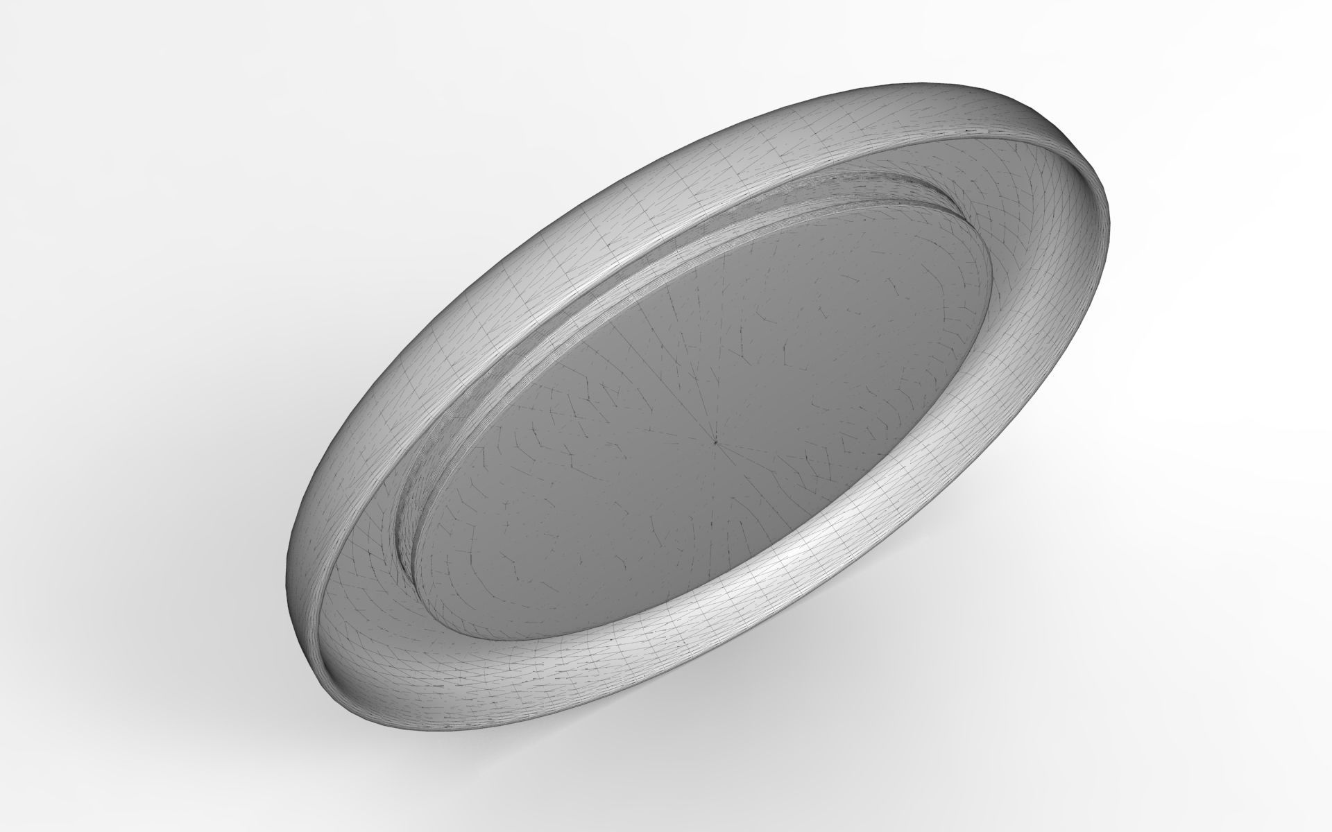 Quse Mirror Low-poly 3D model_6