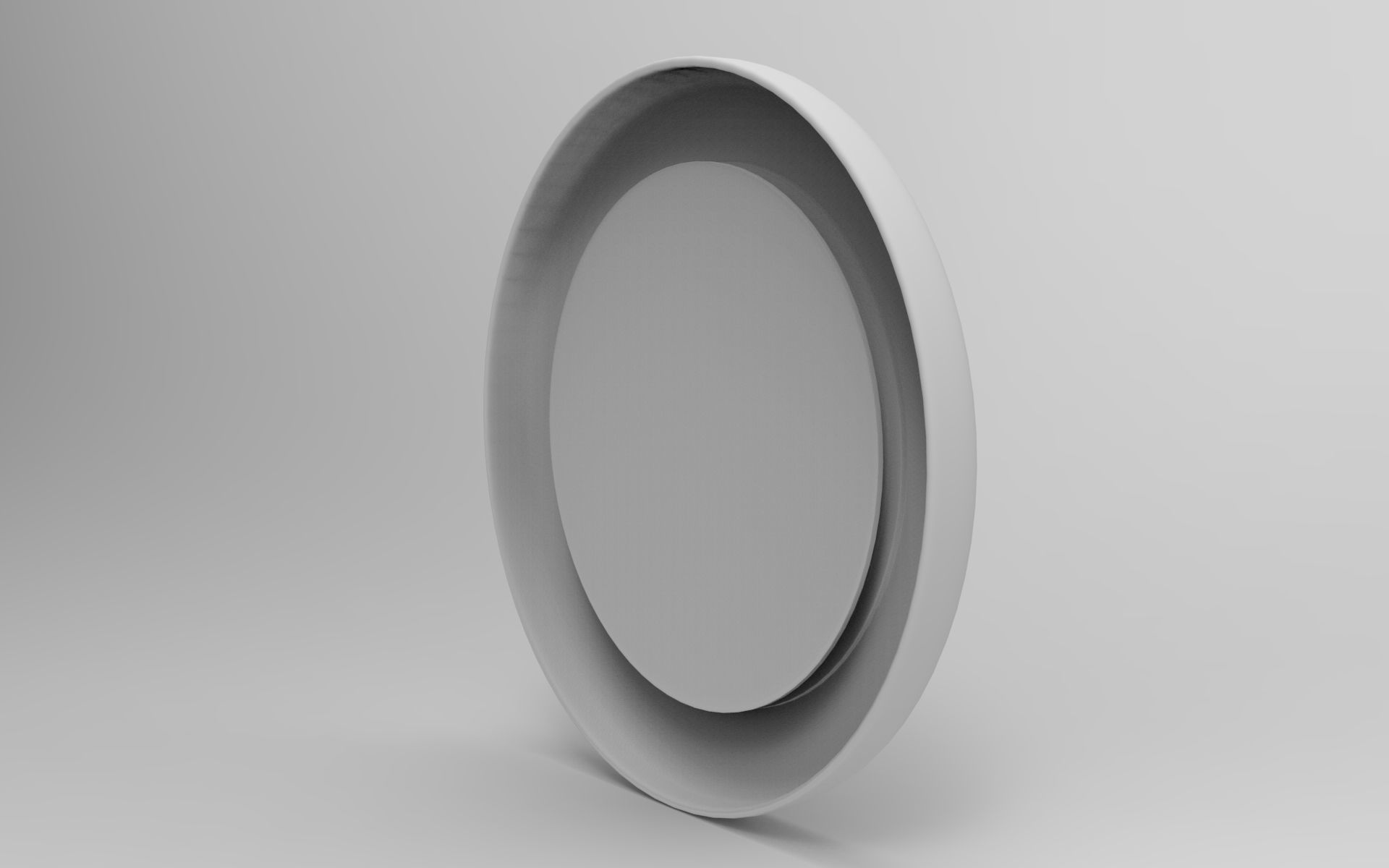 Quse Mirror Low-poly 3D model_8