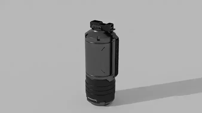 Sci Fi Grenade  Low-poly 3D model