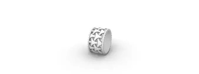 Modello di stampa 3D Anello scudo 