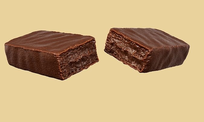 Protein Bars 3D 3D model 3